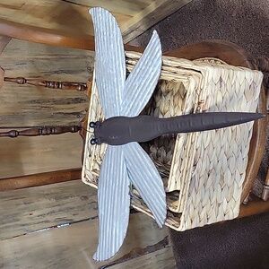 Metallic Dragonfly Wall Decor